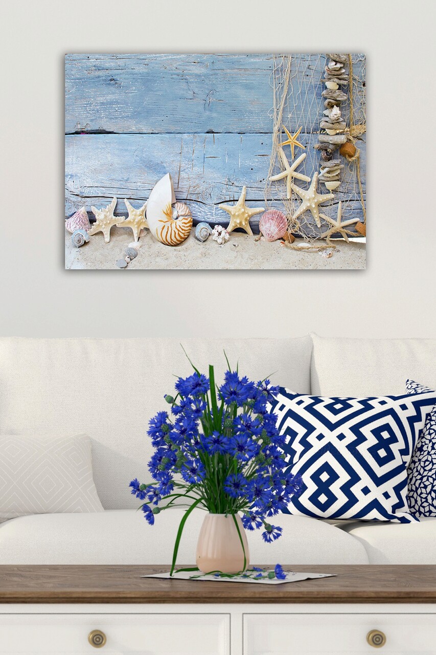 Tablou decorativ, 1495508165-5070, Cadru: 100% LEMN (grosime: 3 cm), Multicolor - imagine 6